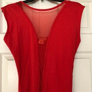 Orange Sexy Body suit